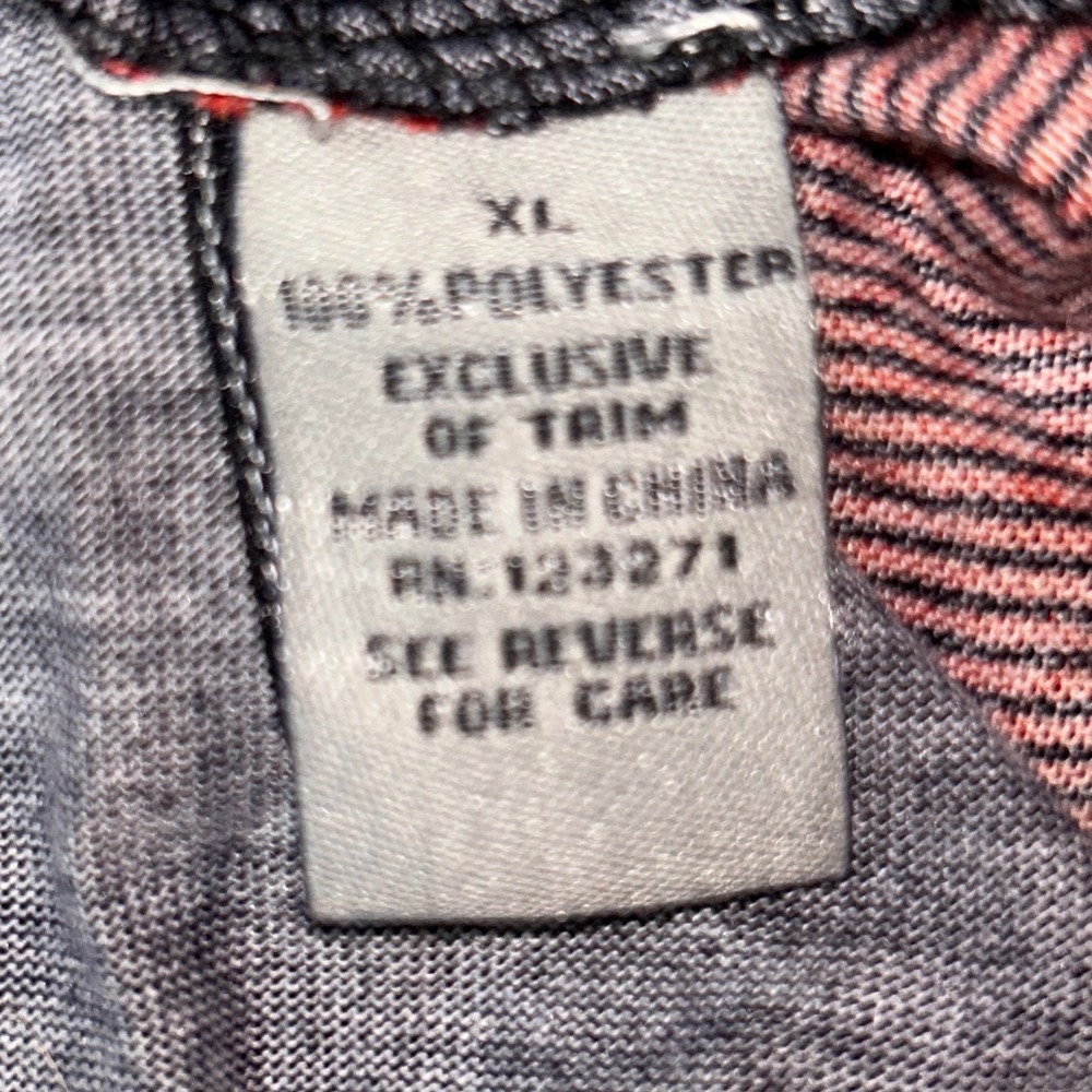 J for Justify Shirt Dress XL‎ Red Black Buffalo Plaid Belted Roll Tab Sleeve XL - Picture 5 of 6